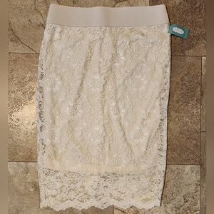 Maurices Lace Skirt